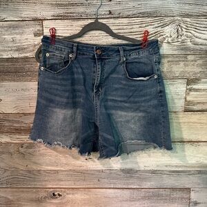 Casual Blue Denim Women's Jean Shorts-NWT